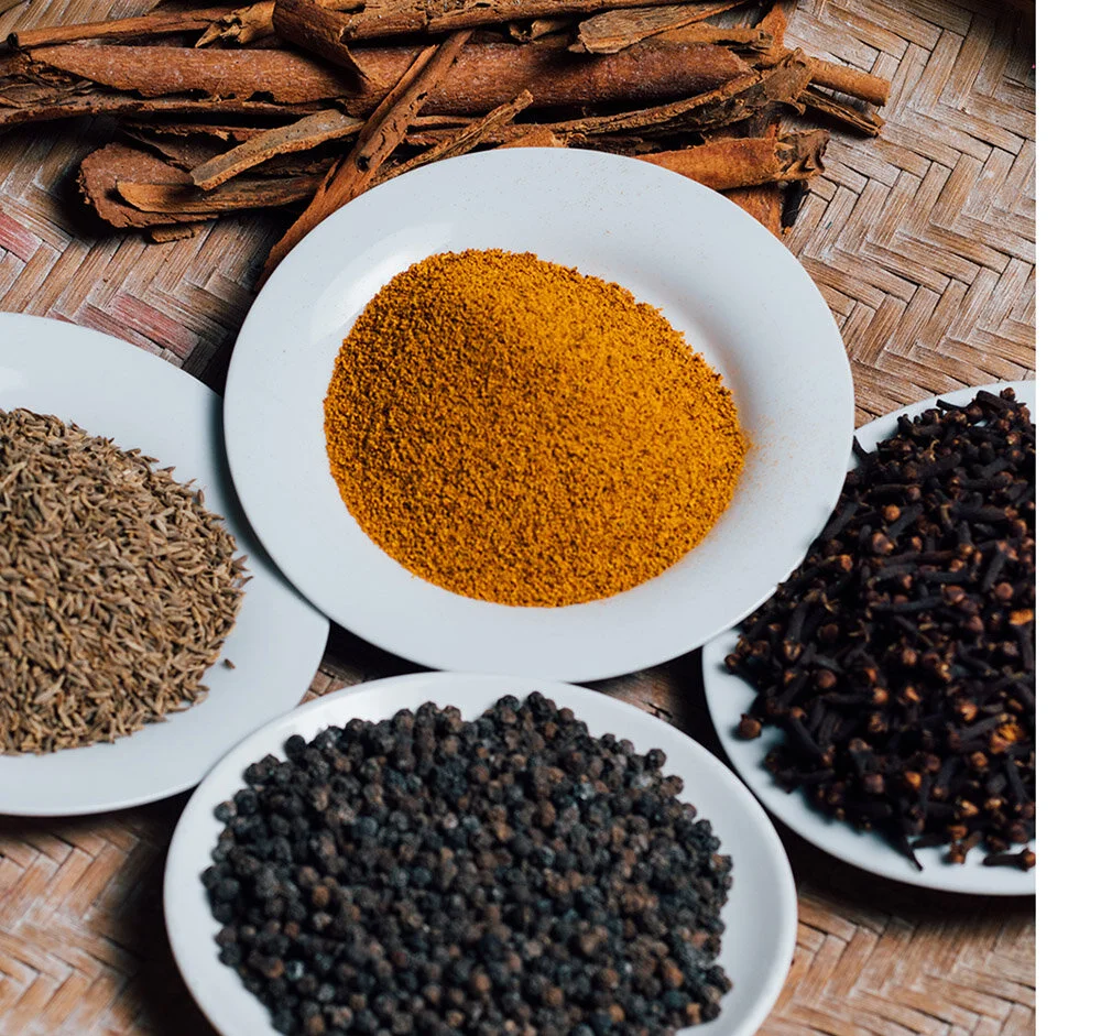 Zanzibar spice tour with fresh cloves, cinnamon and nutmeg
