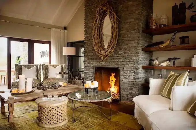 Siringit Villa room interior luxury bedroom modern design Arusha
