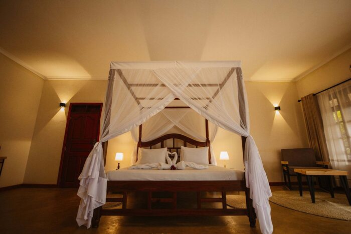 Interior room at Pazuri Inn Arusha Tanzania