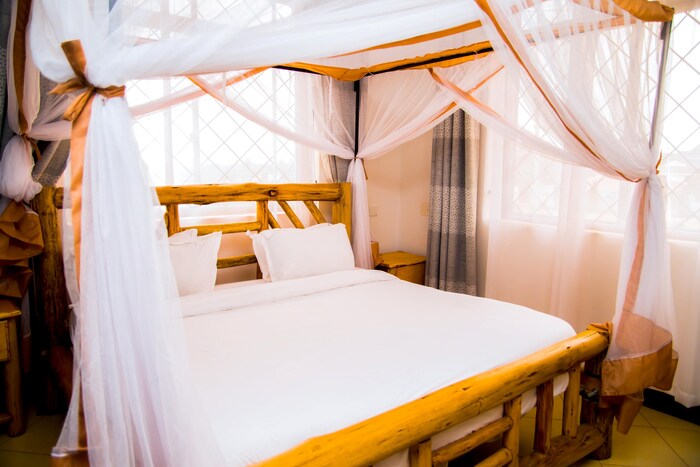 Mbugwe Lodge room interior cozy and comfortable