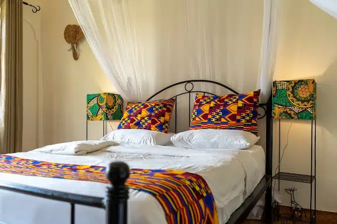 Ahadi Lodge room interior comfortable stay in Arusha Tanzania