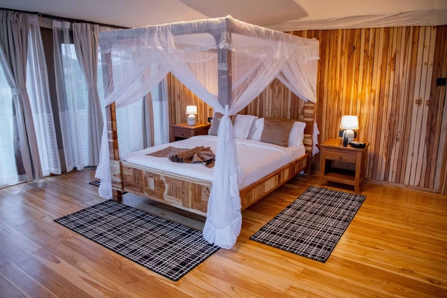 Baobab Central Serengeti Camp tent interior safari accommodation Tanzania
