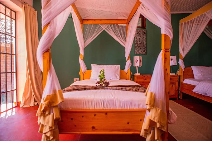 Ilboru Safari Lodge room interior comfortable safari accommodation Arusha Tanzania
