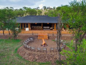 Luwela Camp safari accommodation in Tanzania surrounded by nature