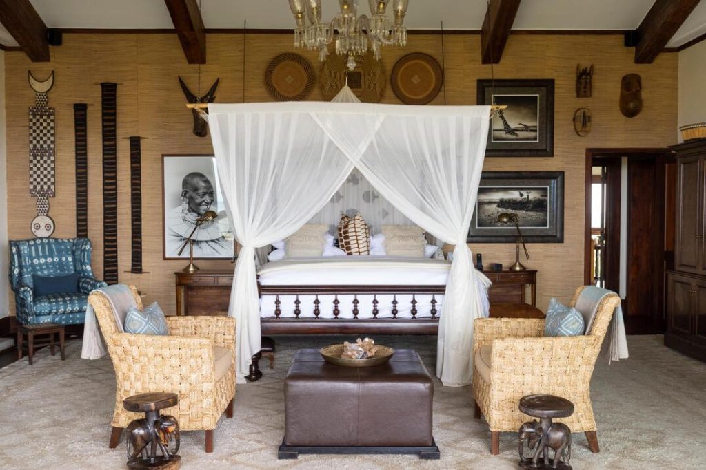Singita Sasakwa Lodge luxury cottage interior Serengeti Tanzania