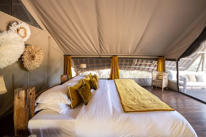 Laba Jongomero Camp luxury tented suite