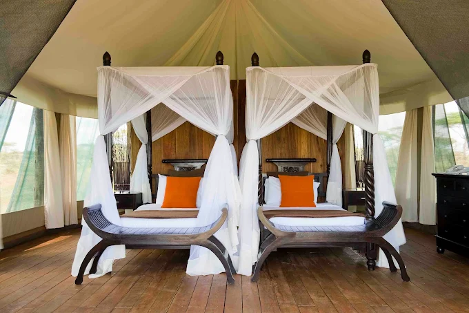 Lake Masek Tented Lodge safari tent accommodation