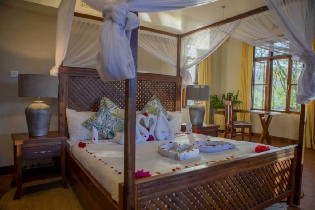 Ngorongoro Coffee Lodge guest room