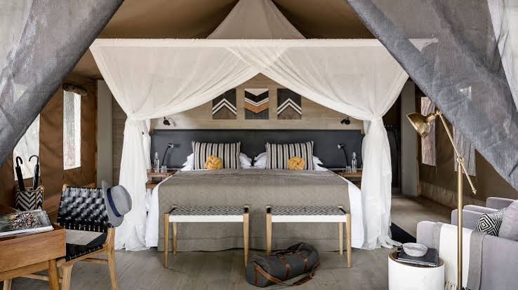 Sanctuary Swala safari pavilion interior