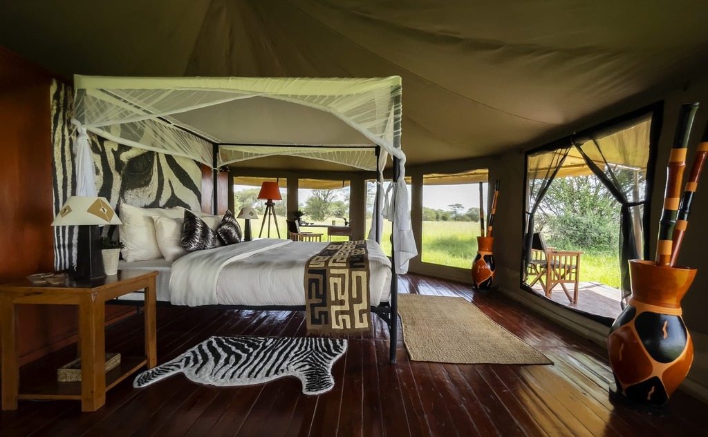 Serengeti Sound of Silence Tented Camp luxury tent