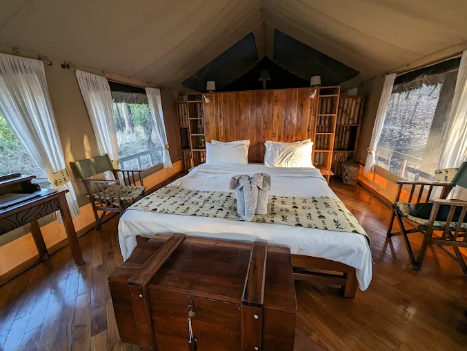 Vuma Hills Tented Camp safari tent