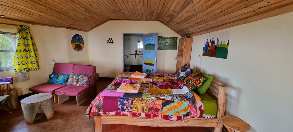 Mambo View Point Eco Lodge cottage interior