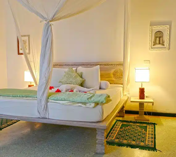 Pongwe Bay Resort luxury bungalow